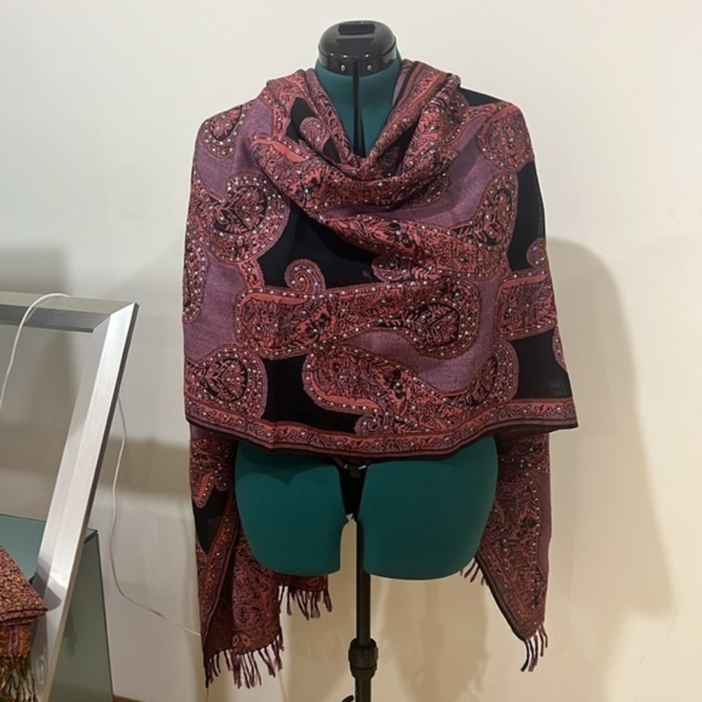 Embellished sequin Scarf/Shawl